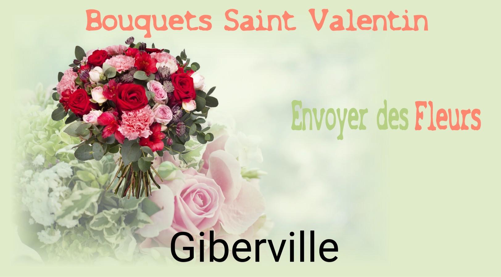 Roses de Saint-Valentin livrées à Giberville